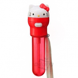 Hello Kitty Face Straw Cap & Portable Case