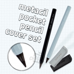 metacil pocket pencil + cover set