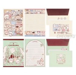 CHIIKAWA  MINI LETTER SET 