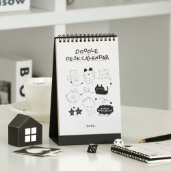 2025 Doodle Desk Calendar