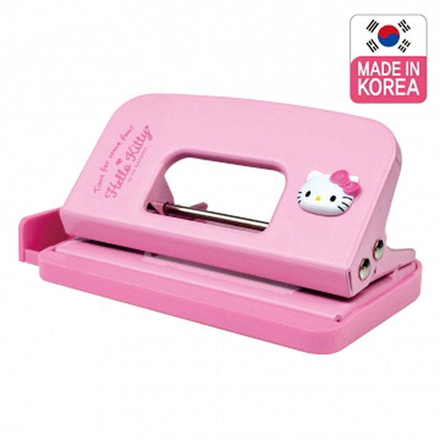 Sanrio Characters Mini Double Hole Punch - Hello Kitty