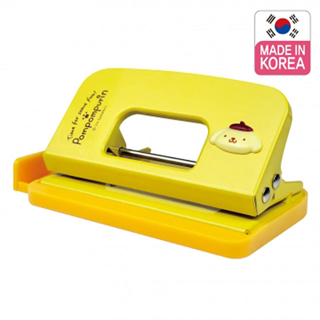 Sanrio Characters Mini Double Hole Punch - Pompompurin