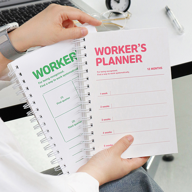 2025 WORKER'S PLANNER (WEEKLY)