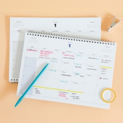 2025 Dual desk planner