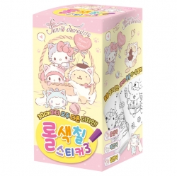 Sanrio Characters Roll Coloring Stickers 3