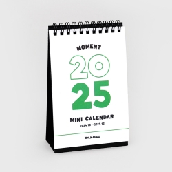 2025 Moment - Desk Calendar Mini