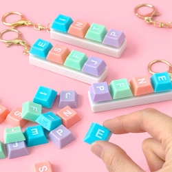 MBTI Keyboard Key ring DIY