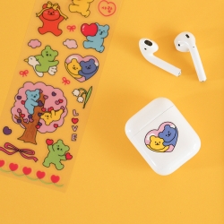 Jelly Bear Pencil Case Sticker Set - 01 Love