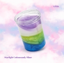 Starlight Cotton candy Slime,Random