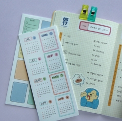 2025 Everyday Calendar Sticker Set