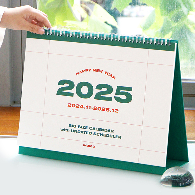 2025 Gi-Bon Big B4 Desk Calendar