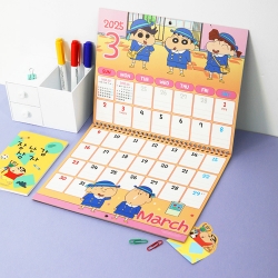 Crayon Shinchan 2025 Wall Calendar