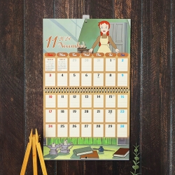 Anne of Green Gables 2025 Wall Calendar