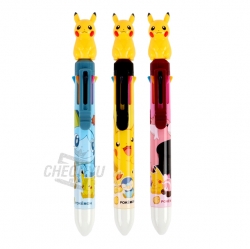 POKEMON Mascot 8 Colors Ballpoint Pen, Set of 30