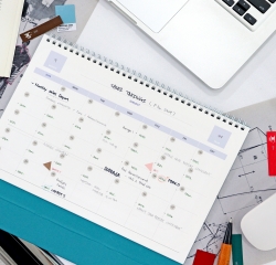 2025 PRISM WORK PLAN DESK CALENDAR