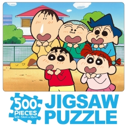 Shin Chan Jigsaw Puzzle 500 Pieces_Cute and Sparkly