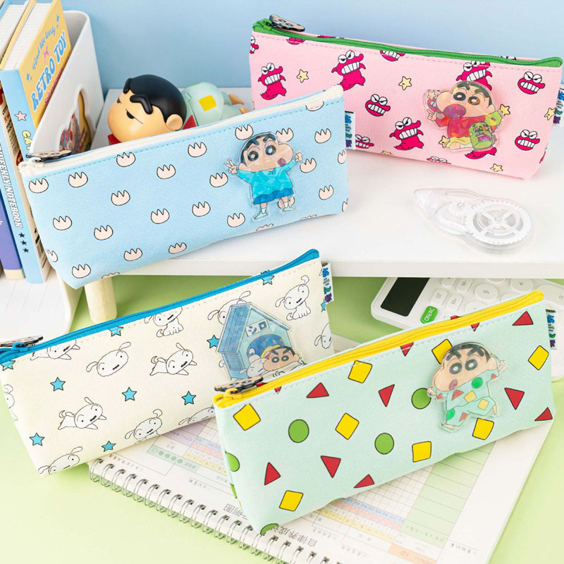 Crayon Shin-chan Cutie Canvas Pen Pouch, Random