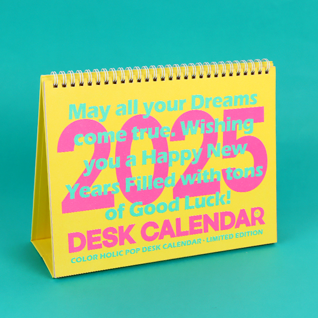 2025 Color Holic Pop Desk Calendar