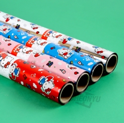 Metal Roll Hello Kitty Wrapping Paper (L), 530mmx12m 