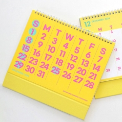 2025 Color Holic Pop Desk Calendar