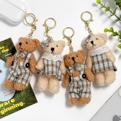 Pairing teddy bear Doll Key ring, Random