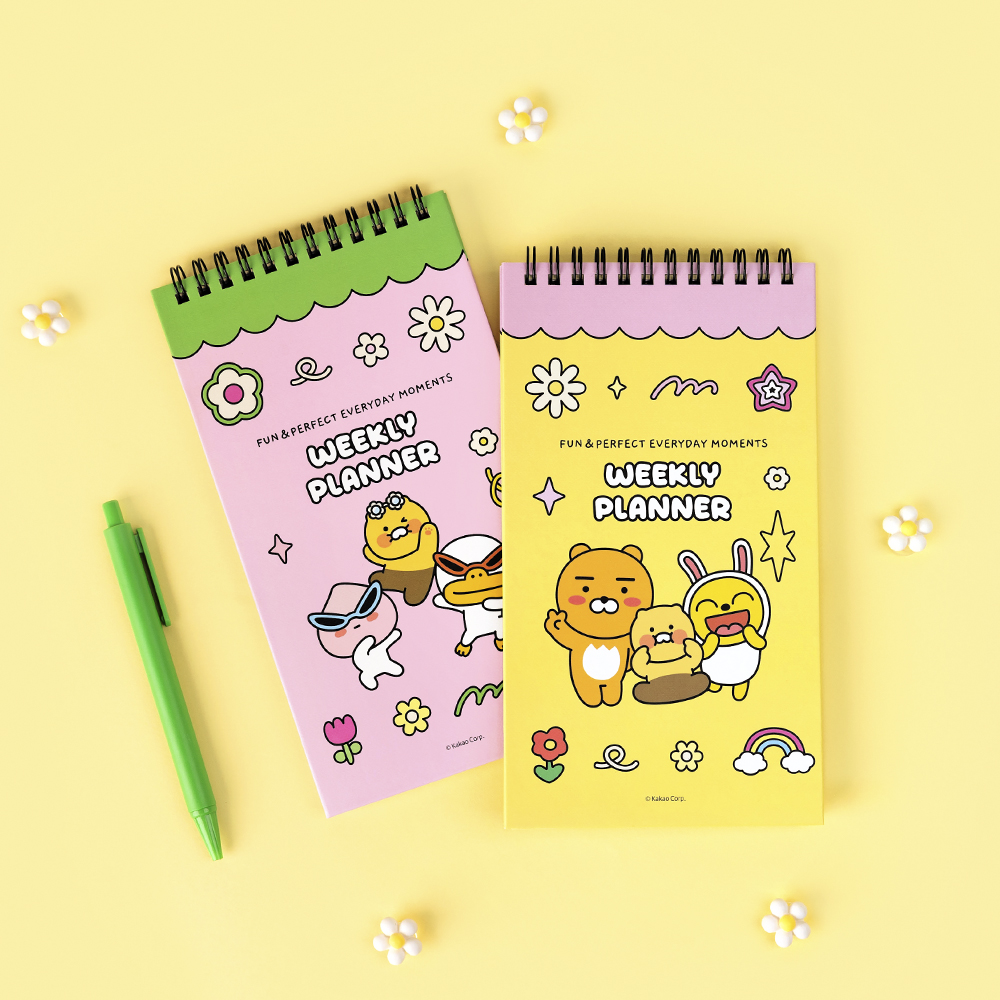 Kakao Friends Weekly Planner