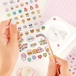 KAKAO Friends Say Cheese Mini Deco Sticker 2P Set