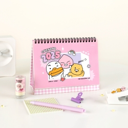 Kakao Friends Say Cheese 2025 Small Desk Calendar