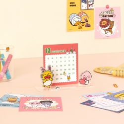 Kakao Friends Say Cheese 2025 Acrylic Desk Calendar