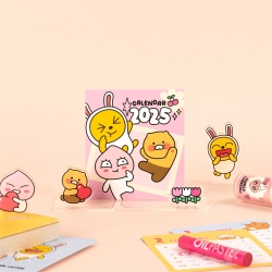 Kakao Friends Say Cheese 2025 Acrylic Desk Calendar