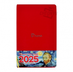 2025 Art Diary x Vincent Van Gogh - Red