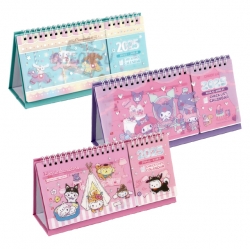 Sanrio 2025 Check List Dual Desk Calender