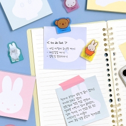 Miffy Acrylic Clip + Memo, Random