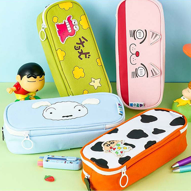 Crayon Shin-chan Canvas Pen Pouch, Random