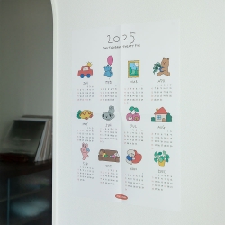 2025 My Buddy Paper Calendar