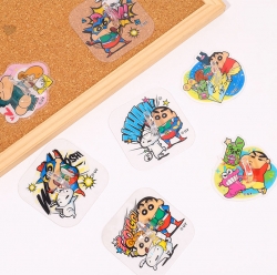 Crayon Shin-chan Wall Hook 1 Holl 4P Set