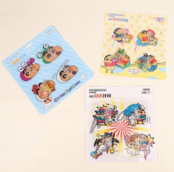 Crayon Shin-chan Wall Hook 1 Holl 4P Set