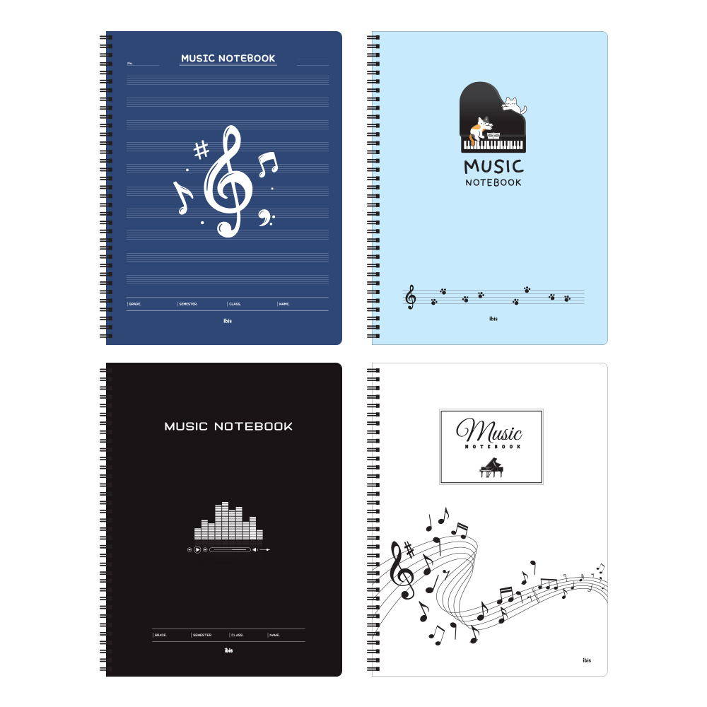 Spiral Music Notebook