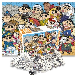 Shin Chan Jigsaw Puzzle 500 Pieces_World Tour