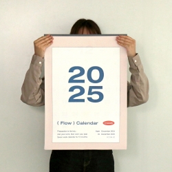 2025 Flow Wall Calendar A2