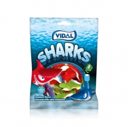 Vidal Shark Shaped Gumi 90 g