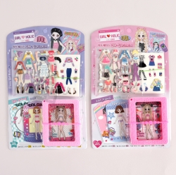 Girl-holic Card Case 3D Seal Coordination Sticker