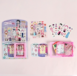 Girl-holic Card Case 3D Seal Coordination Sticker