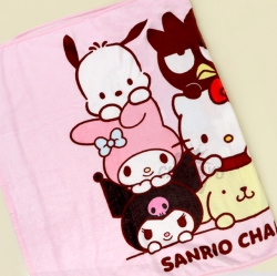 Sanrio Characters Blanket _ Pink