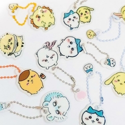 CHIIKAWA Random Soft Keyring ,Set of 24