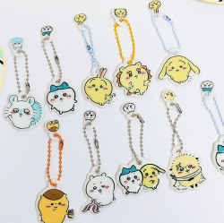 CHIIKAWA Random Soft Keyring ,Set of 24