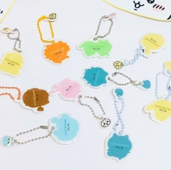 CHIIKAWA Random Soft Keyring ,Set of 24