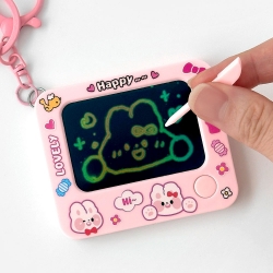 Animal Drawing Pad key ring