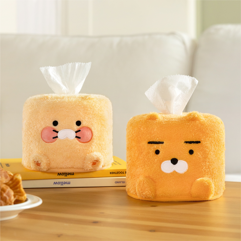 Kakao Friends Boucle Roll Tissue Cover