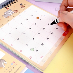 E-rinubgae 2025 desk calendar, Random